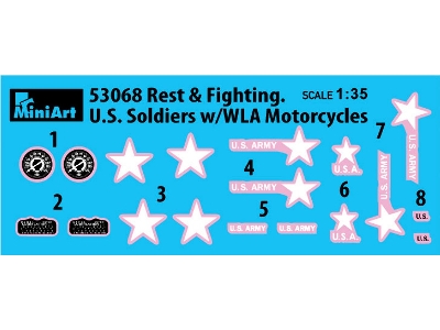 Rest & Fighting U.S. Soldiers With Wla Motorcycles - zdjęcie 2