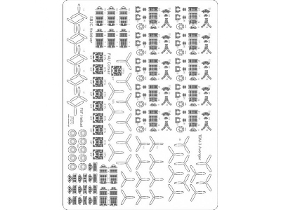 Uss Ticonderoga - Samoloty Zestaw Detali - zdjęcie 1
