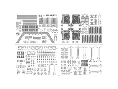 Ijn Hiryu - Zestaw Detali - zdjęcie 1