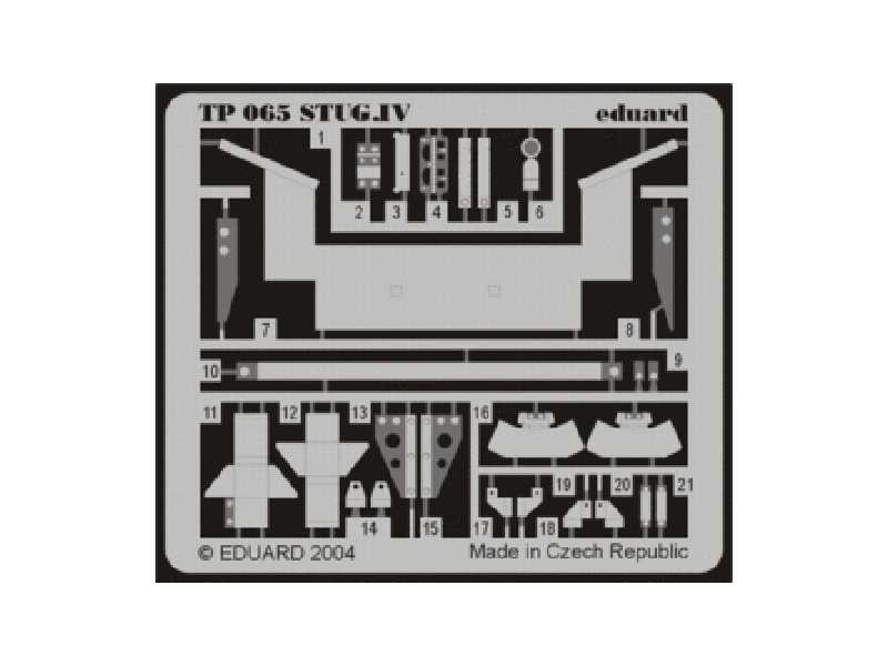  StuG. IV 1/35 - Italeri - blaszki - zdjęcie 1