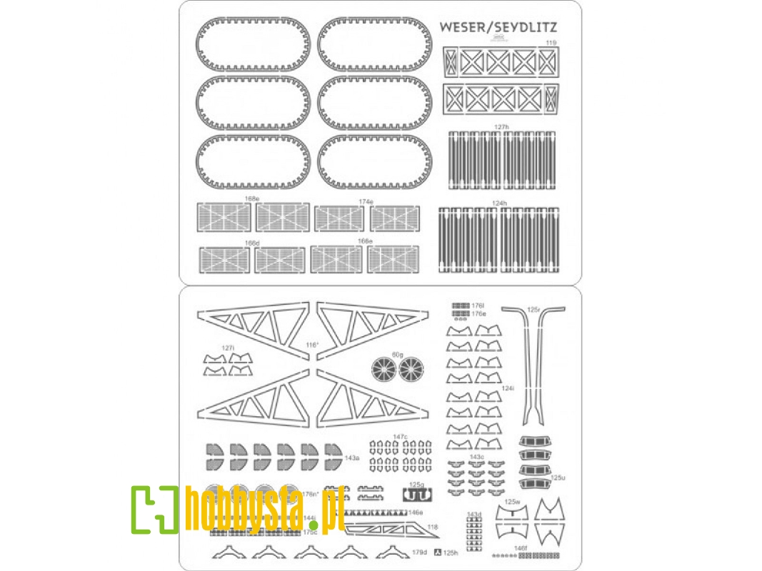 Lotniskowiec Weser - Zestaw Detali - zdjęcie 1