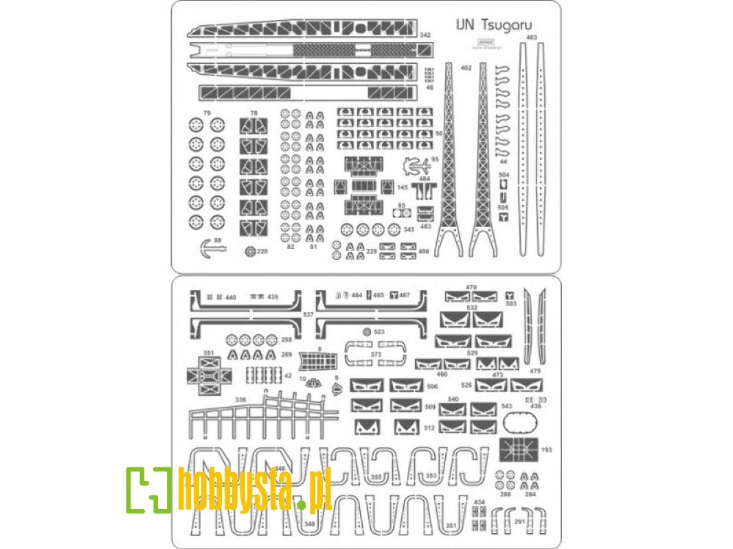 Ijn Tsugaru - Zestaw Detali - zdjęcie 1