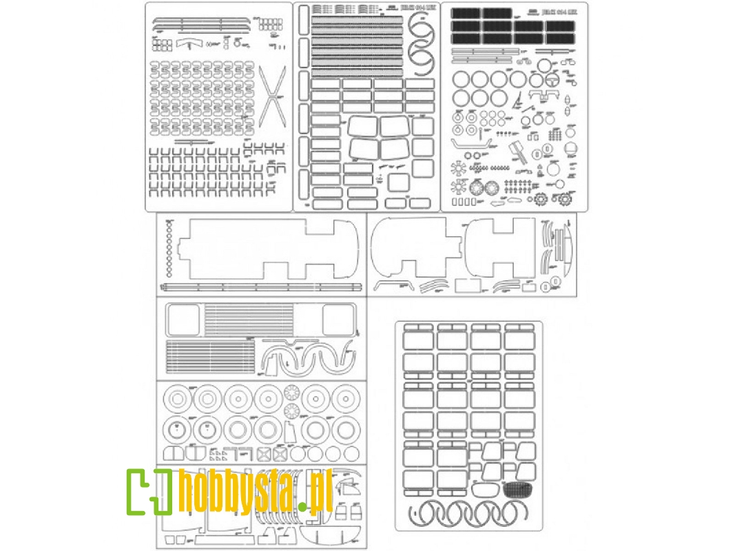 Jelcz 014 Lux - Szkielet, Detale, Bieżniki - zdjęcie 1