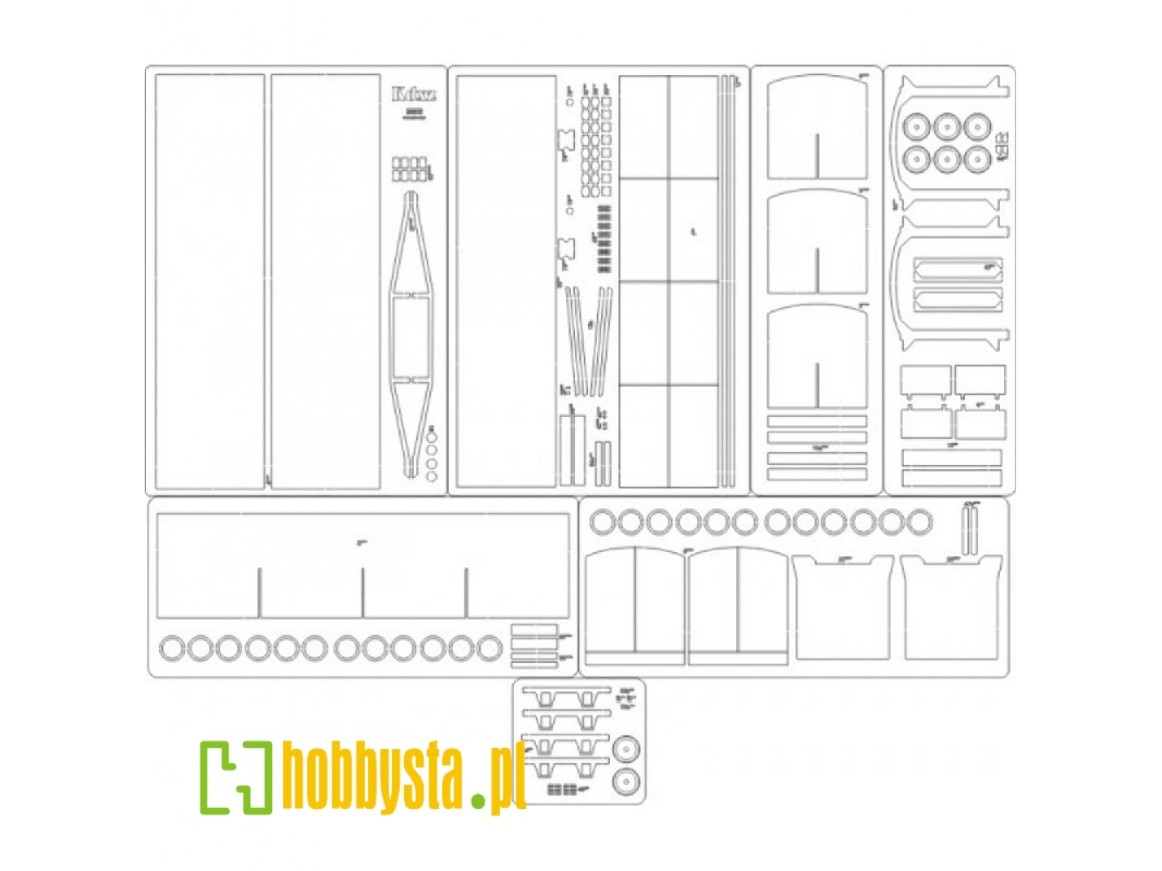 Wagon Kdxz - Szkielet, Detale - zdjęcie 1