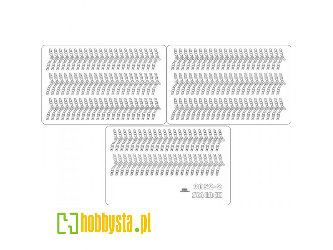 9a52-2 Smerch, Rosyjska Wyrzutnia Rakiet Dalekiego Zasięgu - Bieżniki - zdjęcie 1