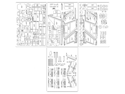 Ltv A-7e Corsair Ii - Szkielet - zdjęcie 1