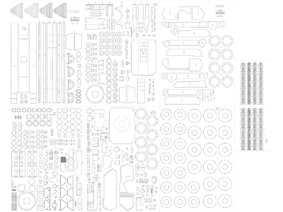 152 Mm Shkh Dana Wz.77 - Szkielet, Detale - zdjęcie 1