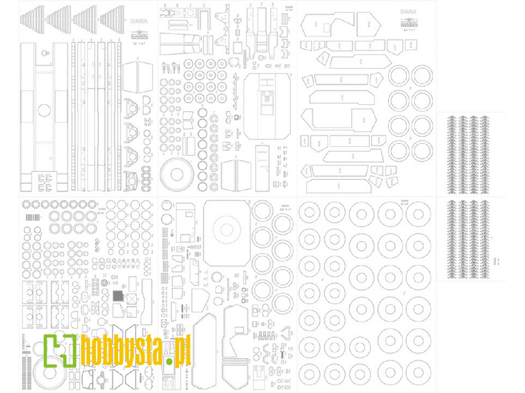 152 Mm Shkh Dana Wz.77 - Szkielet, Detale - zdjęcie 1
