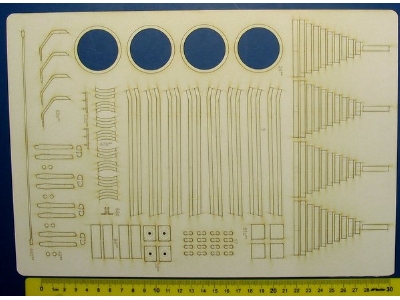 Pruski Wagon Towarowy G10 - Szkielet, Detale, KoĹ‚a - zdjÄ™cie 1