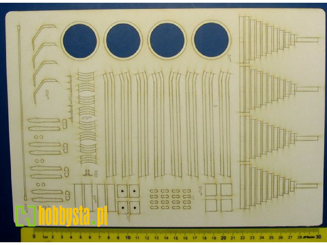 Pruski Wagon Towarowy G10 - Szkielet, Detale, KoĹ‚a - zdjÄ™cie 1