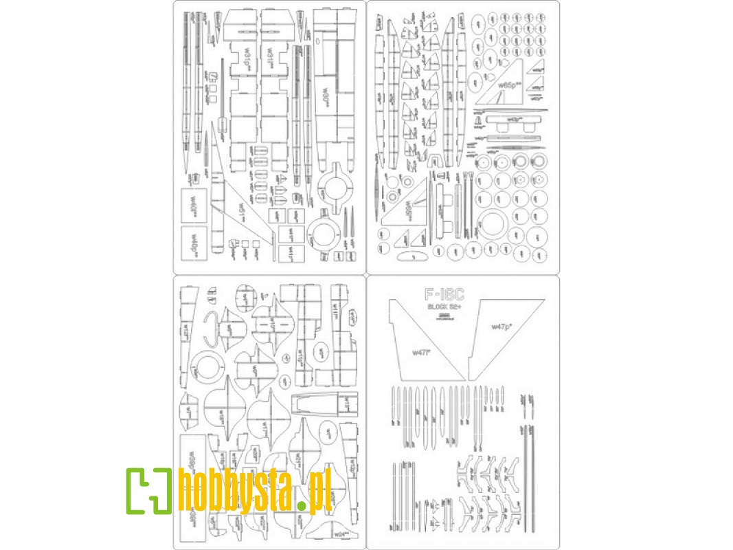 F-16c Block 52+ - Szkielet - zdjęcie 1