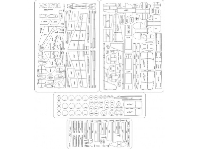 Pzl I-22 Iryda M-93k - Szkielet - zdjęcie 1