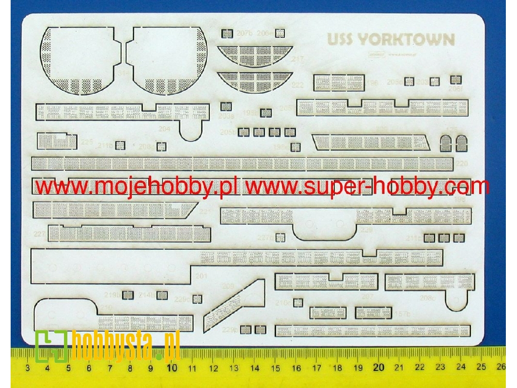 Uss Yorktown (Cv-10) - Pomosty Ryflowane - zdjęcie 1