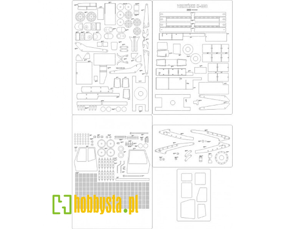 Waryński K-408 - Szkielet, Detale, Bieżniki, Oszklenie - zdjęcie 1
