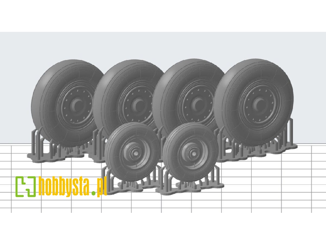 Sukhoi Su-24 - Zestaw Kół - zdjęcie 1