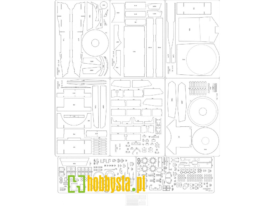 M1a1 Abrams - Szkielet, Detale - zdjęcie 1