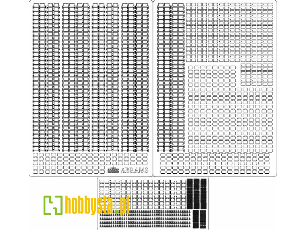 M1a1 Abrams - Gąsienice - zdjęcie 1