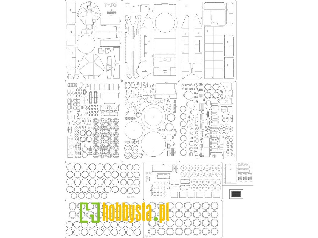 T-90a - Szkielet, Detale - zdjęcie 1