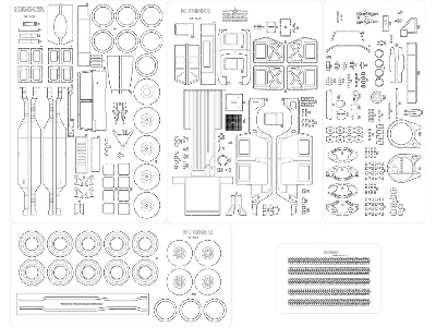M1025 Hummer - Szkielet, Detale, Bieżniki - zdjęcie 1