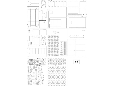 Jagdpanzer E-60 - Szkielet, Detale - zdjęcie 1