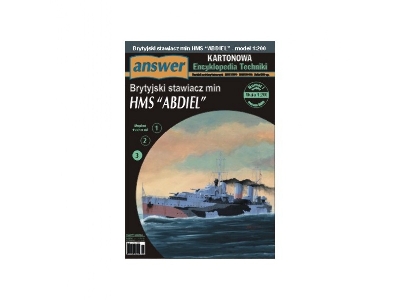Hms 'abdiel' - Brytyjski Stawiacz Min - zdjęcie 1