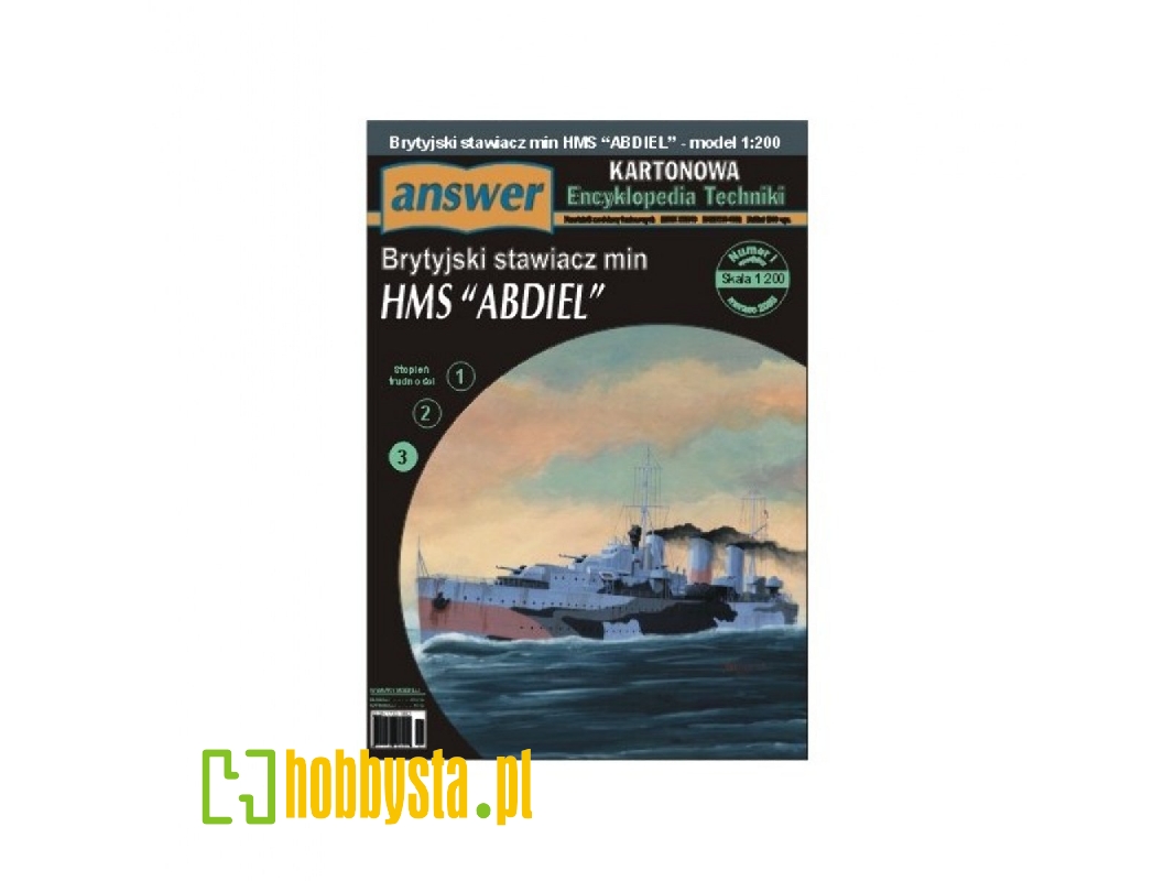 Hms 'abdiel' - Brytyjski Stawiacz Min - zdjęcie 1
