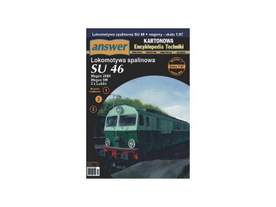 Su 46, Wagon 208k, Wagon 9w, 3 X Lublin - Lokomotywa Spalinowa - zdjęcie 1