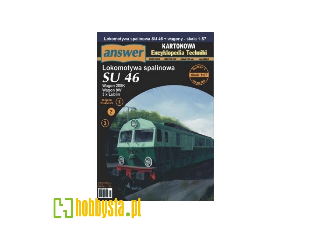 Su 46, Wagon 208k, Wagon 9w, 3 X Lublin - Lokomotywa Spalinowa - zdjęcie 1