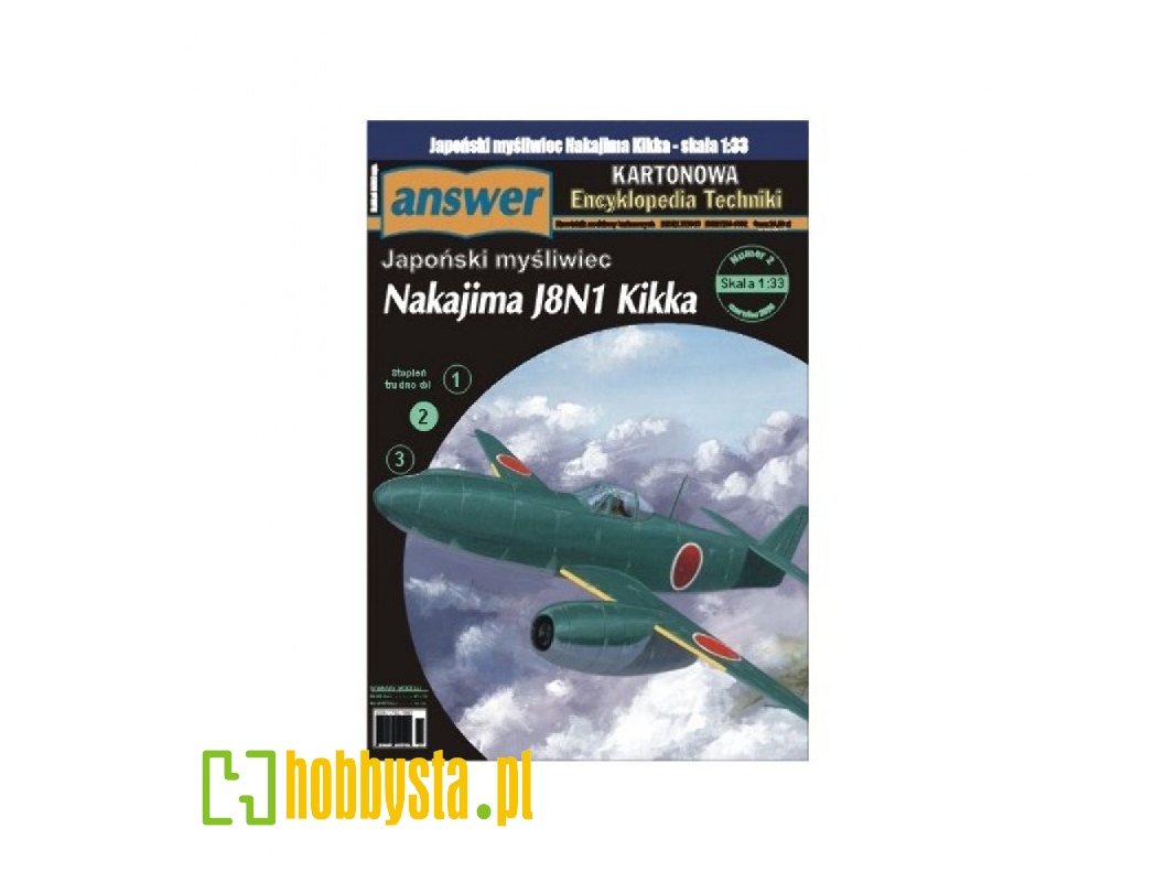 Nakajima J8n1 Kikka - Japoński Myśliwiec - zdjęcie 1
