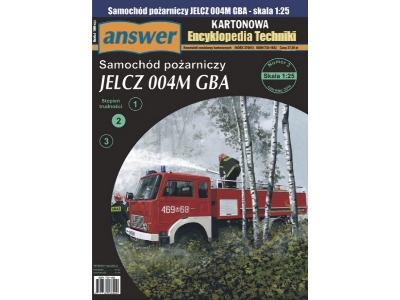 Jelcz 004m Gba - Samochód Pożarniczy - zdjęcie 1