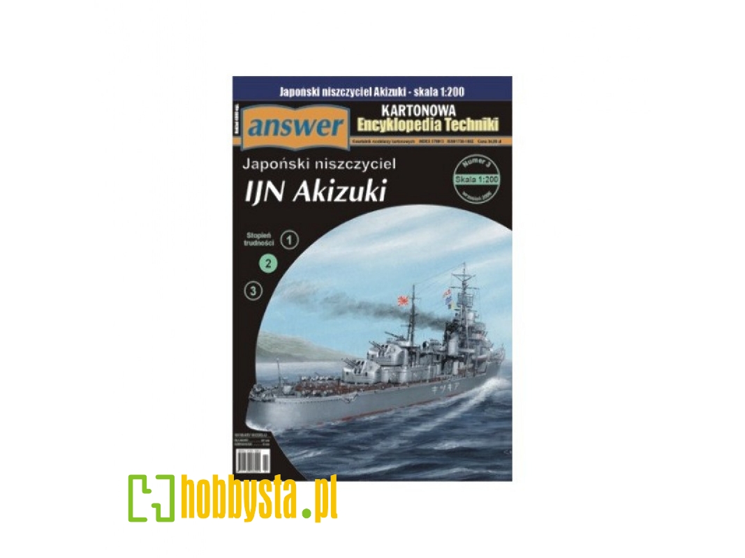 Ijn Akizuki - Japoński Niszczyciel - zdjęcie 1