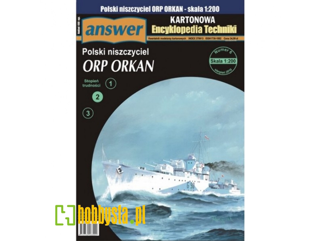 Orp Orkan - Polski Niszczyciel - zdjęcie 1