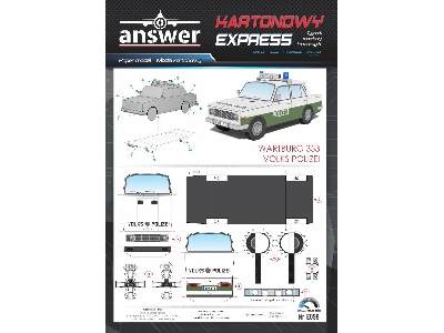 Wartburg 353 Volkspolizei - zdjęcie 1