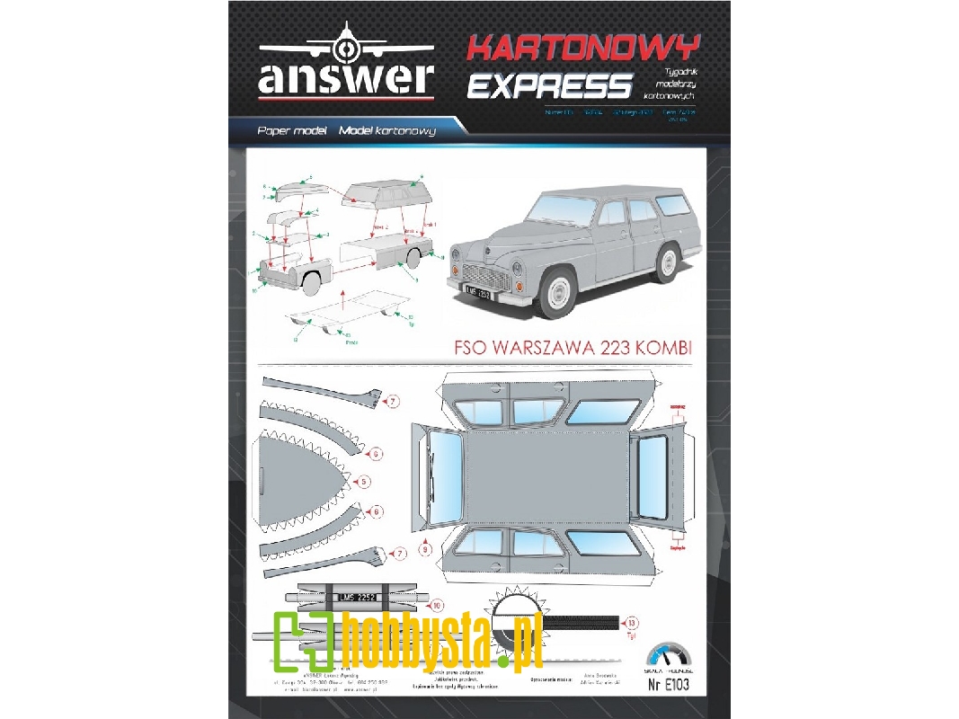 Fso Warszawa 223 Kombi - zdjęcie 1