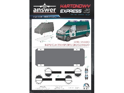 Opel Vivaro Inspekcja Transportu Drogowego - zdjęcie 1