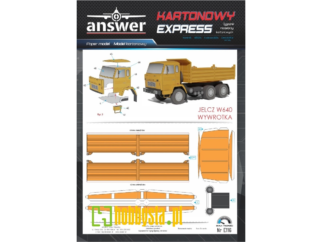 Jelcz W640 Wywrotka - zdjęcie 1