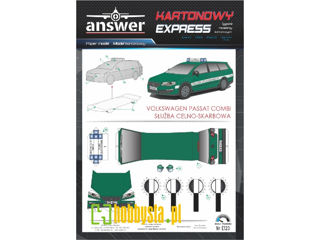 Volkswagen Passat Combi SĹ‚uĹĽba Celno-skarbowa - zdjÄ™cie 1