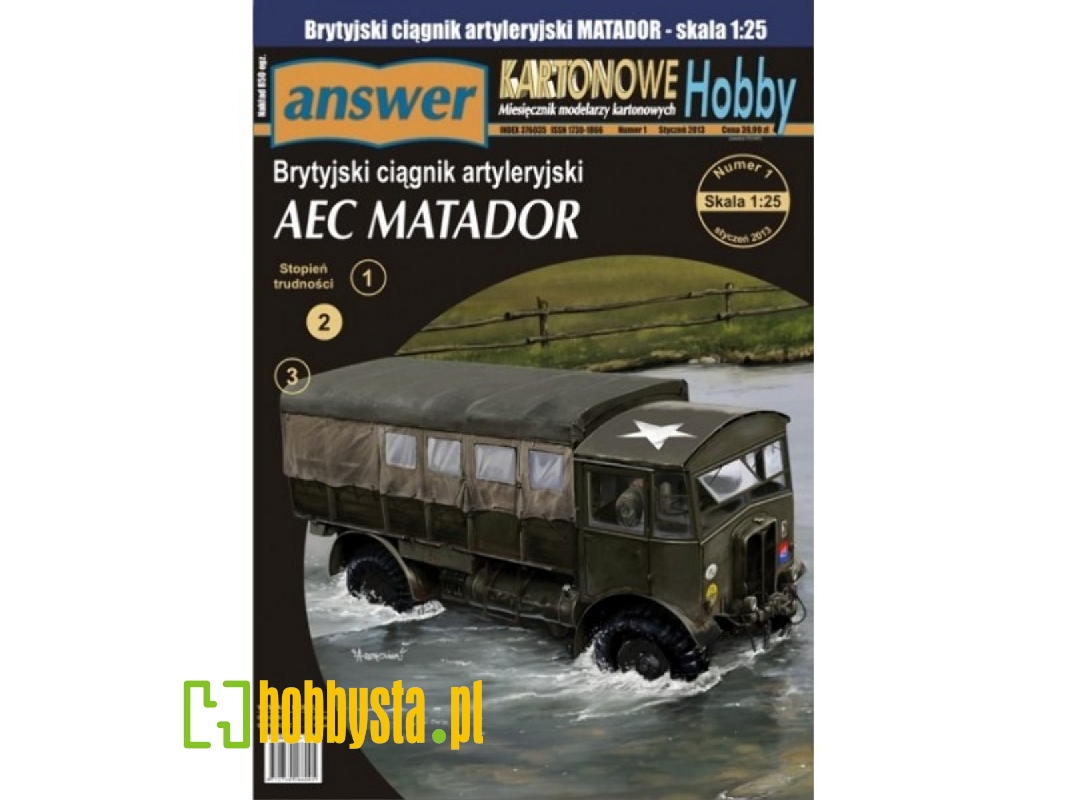 Aec Matador - Brytyjski CiÄ…gnik Artyleryjski - zdjÄ™cie 1