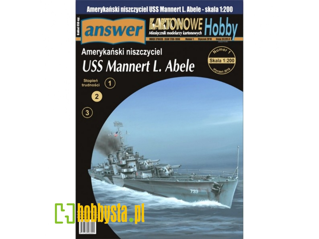 Uss Mannert L. Abele - Amerykański Niszczyciel - zdjęcie 1