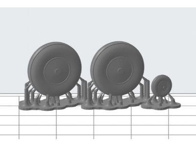 Jak-18 - Zestaw Kół - zdjęcie 1