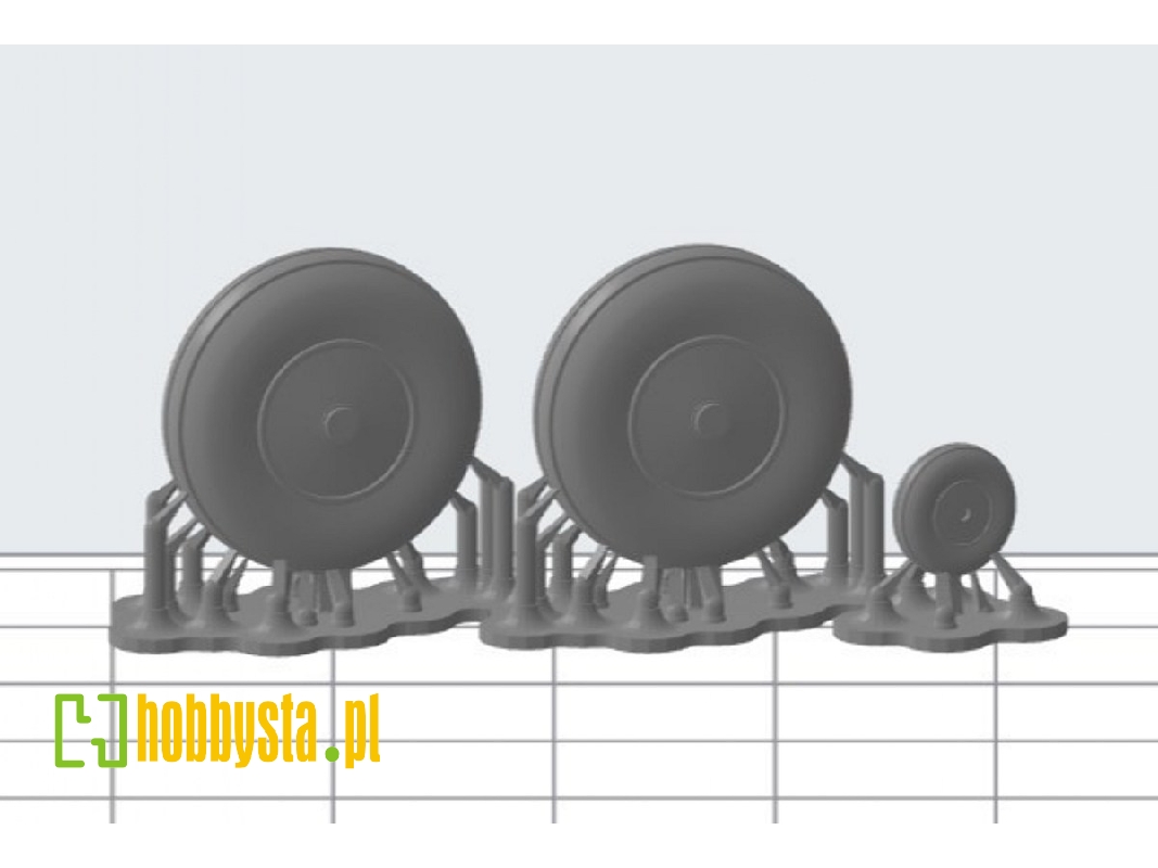 Jak-18 - Zestaw Kół - zdjęcie 1