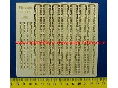 Mercedes 1500s - Szkielet, Detale, Bieżniki - zdjęcie 1