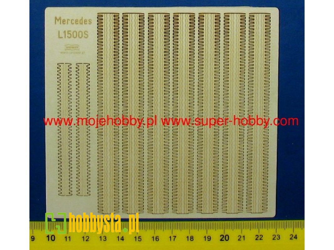 Mercedes 1500s - Szkielet, Detale, Bieżniki - zdjęcie 1