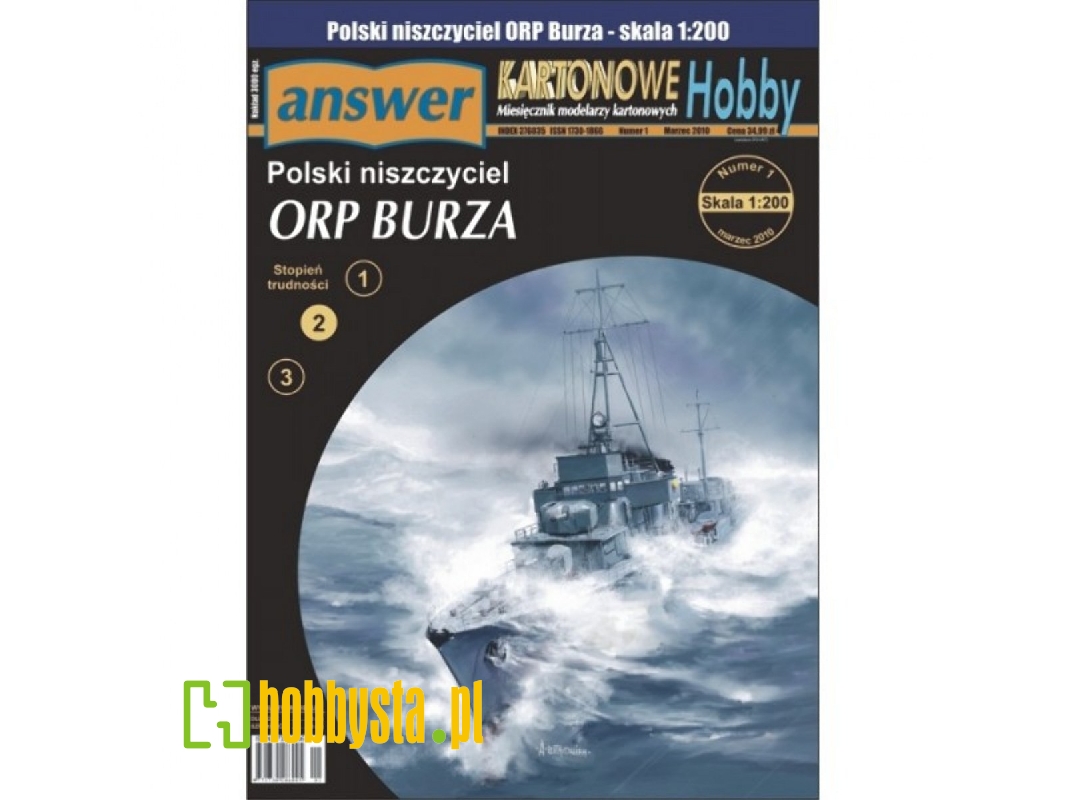 Orp Burza - Polski Niszczyciel - zdjęcie 1