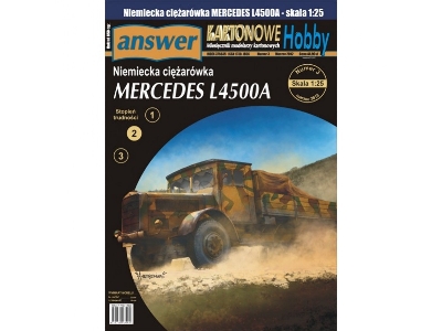 Mercedes L4500 - Niemiecka Ciężarówka - zdjęcie 1