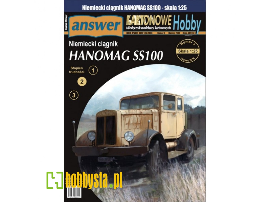 Hanomag Ss100 - Niemiecki Ciągnik - zdjęcie 1