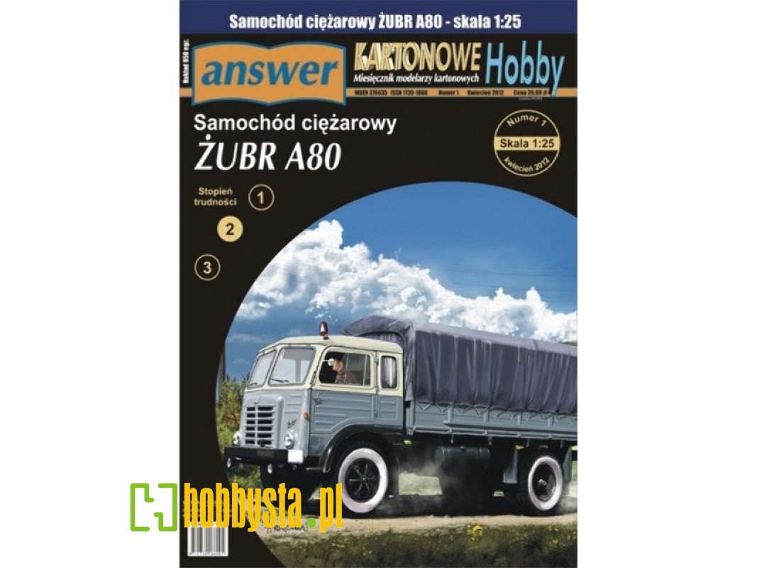 żubr A80 - Samochód Ciężarowy - zdjęcie 1