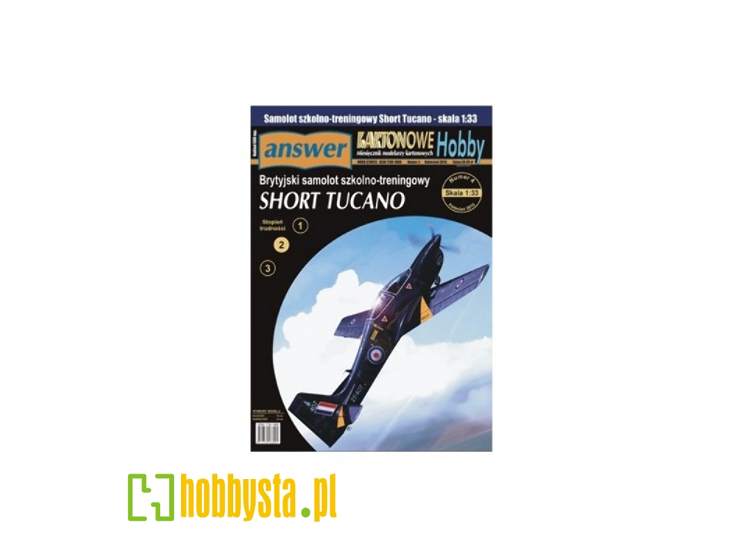 Short Tucano - Brytyjski Samolot Szkolno-treningowy - zdjęcie 1