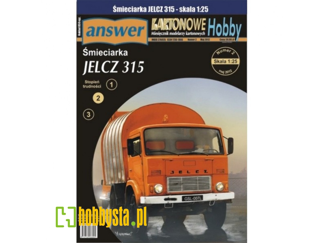 Jelcz 315 - Ĺ›mieciarka - zdjÄ™cie 1