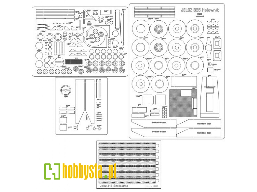 Jelcz 325 - Szkielet, Detale, Bieżniki - zdjęcie 1